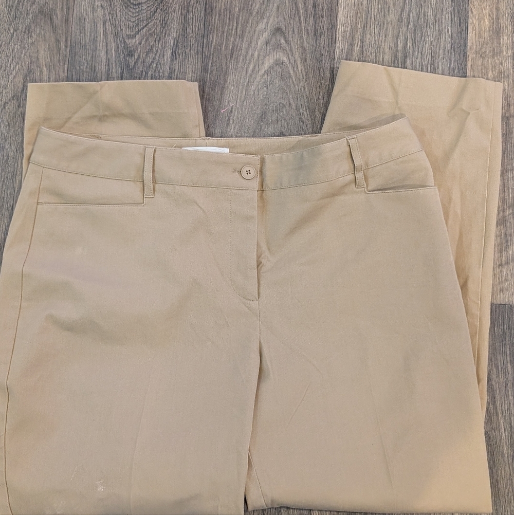 Talbots Tan  Curvy  Pants